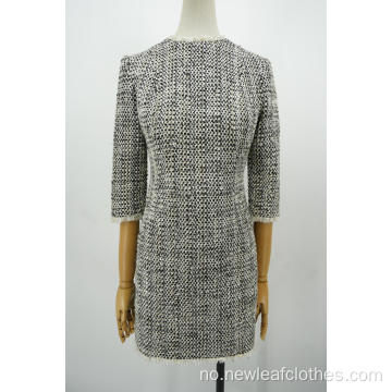 Ladies Half Sleeve Business Woven Dress